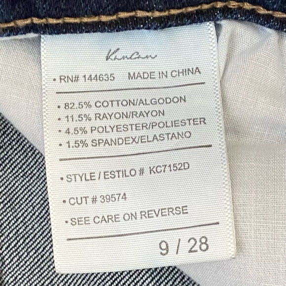 KANCAN Distressed Estilo Skinny Jeans Great Stretch - Picture 5 of 12